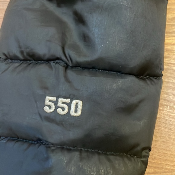 The North Face 550 puffer jacket black - Picture 5 of 11